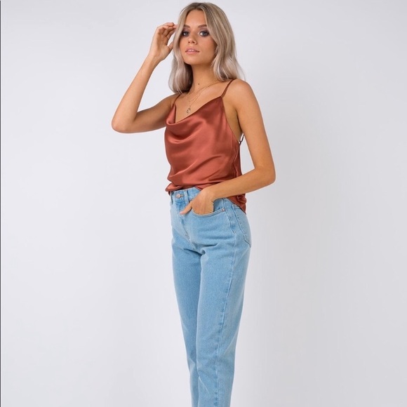 🌻🌻Princess Polly Betta Vanore rust cami size XS - Picture 2 of 3